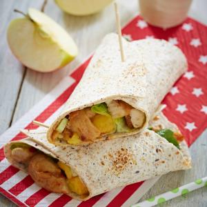 Chicken Caesar Wraps